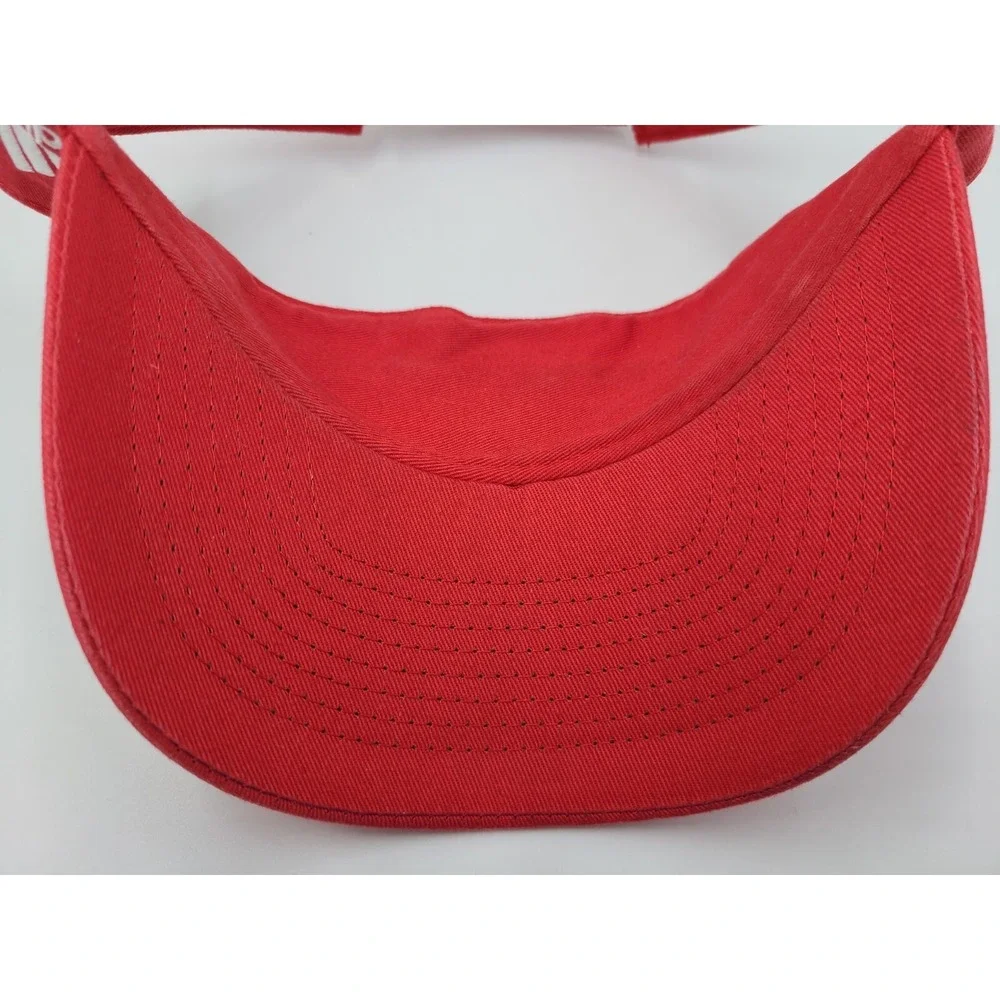 Houston Rockets Adidas Sun Golf Visor Adjustable Hat Cap‎ Men NBA Basketball Red